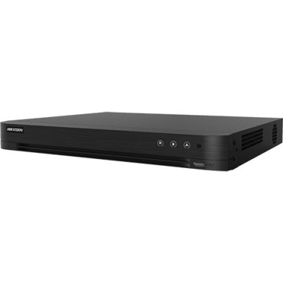 DVR 4K AcuSense 8 canale 8MP audio over coaxial Smart Playback - HIKVISION iDS-7208HTHI-M2-S SafetyGuard Surveillance