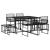 Set mobilier de grădină, 9 piese, poliratan GartenMobel Dekor