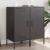 Dulapuri 2 buc. negru 36x39x79 cm oțel laminat la rece GartenMobel Dekor