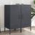 Dulapuri 2 buc. antracit 36x39x79 cm oțel laminat la rece GartenMobel Dekor