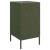 Noptiere 2 buc. verde măslină 36x39x68cm oțel laminat la rece GartenMobel Dekor