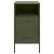 Noptiere 2 buc. verde măslină 36x39x68cm oțel laminat la rece GartenMobel Dekor