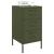 Noptiere 2 buc. verde măslină 36x39x68cm oțel laminat la rece GartenMobel Dekor