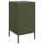 Noptiere 2 buc. verde măslină 36x39x68cm oțel laminat la rece GartenMobel Dekor