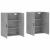 Dulap cu montaj pe perete, 2 buc, gri beton, 69,5x34x90 cm GartenMobel Dekor