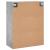 Dulap cu montaj pe perete, 2 buc, gri beton, 69,5x34x90 cm GartenMobel Dekor