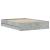 Cadru de pat cu sertare, gri beton, 120x200 cm, lemn prelucrat GartenMobel Dekor