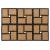 Ramă foto colaj pentru 24x (10x15 cm) foto, negru, MDF GartenMobel Dekor