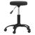 Scaun de birou pivotant, negru, catifea GartenMobel Dekor