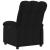 Fotoliu rabatabil, negru, material textil GartenMobel Dekor