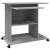 Birou pentru computer, gri sonoma, 80x50x75 cm, lemn prelucrat GartenMobel Dekor