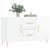 Dulap, alb extralucios, 100x36x60 cm, lemn compozit GartenMobel Dekor