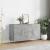 Dulap, gri beton, 100x36x60 cm, lemn compozit GartenMobel Dekor