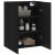 Dulap cu montaj pe perete, negru, 69,5x34x90 cm GartenMobel Dekor