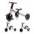 BICICLETA DE ECHILIBRU / TRICICLETA KINDERKRAFT 4TRIKE, SILVER GREY SuperHeroes ToysZone