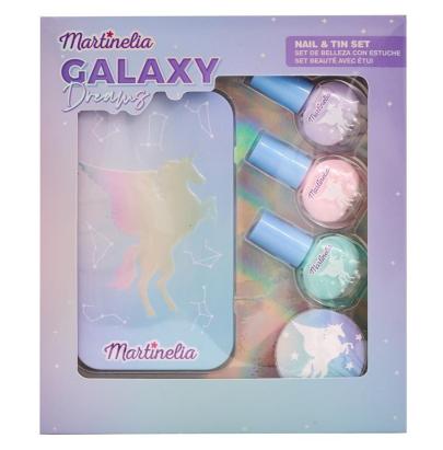 MARTINELIA GALAXY DREAMS SET 3 LACURI DE UNGHII SI CUTIE DE DEPOZITARE SuperHeroes ToysZone