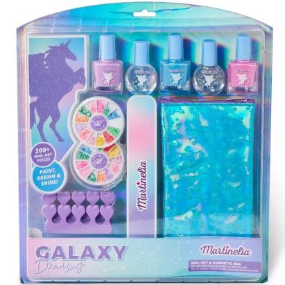 MARTINELIA GALAXY DREAMS SET INGRIJIRE UNGHII SI GEANTA COSMETICA SuperHeroes ToysZone