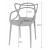 Set 4 scaune bucatarie/living, Artool, Kato, PP, alb, 54x55x82.5 cm GartenVIP DiyLine