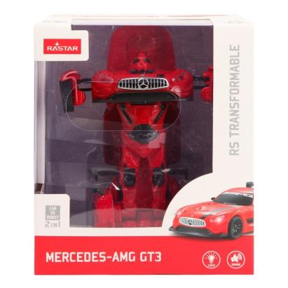 MASINUTA METALICA CONVERTIBILA MERCEDES BENZ GT3 ROSIE CU SCARA 1 LA 32 SuperHeroes ToysZone