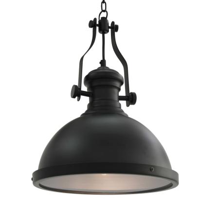 Lustră, negru, rotundă, E27 GartenMobel Dekor