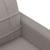 Set de canapele cu perne, 3 piese, gri taupe, textil GartenMobel Dekor