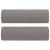 Set de canapele cu perne, 3 piese, gri taupe, textil GartenMobel Dekor