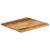 Blat de masă contur natural 60x60x2,5 cm lemn masiv mango brut GartenMobel Dekor