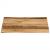 Blat de masă contur natural 60x60x2,5 cm lemn masiv mango brut GartenMobel Dekor