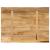 Blat de masă contur natural 80x60x2,5 cm lemn masiv mango brut GartenMobel Dekor