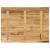 Blat de masă contur natural 90x60x2,5 cm lemn masiv mango brut GartenMobel Dekor
