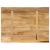 Blat de masă contur natural 80x60x3,8 cm lemn masiv mango brut GartenMobel Dekor