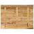 Blat de masă contur natural 90x60x3,8 cm lemn masiv mango brut GartenMobel Dekor