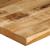 Blat de masă contur natural 90x80x3,8 cm lemn masiv mango brut GartenMobel Dekor