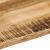 Blat de masă contur natural 90x80x3,8 cm lemn masiv mango brut GartenMobel Dekor