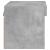 Noptiere cu lumini LED montate pe perete, 2 buc., gri beton GartenMobel Dekor