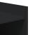 Pantofar, negru, 74,5x37,5x100 cm, lemn prelucrat GartenMobel Dekor