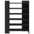 Pantofar, negru, 74,5x37,5x100 cm, lemn prelucrat GartenMobel Dekor