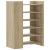 Pantofar, stejar sonoma, 74,5x37,5x100 cm, lemn prelucrat GartenMobel Dekor