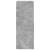 Pantofar, gri beton, 74,5x37,5x100 cm, lemn prelucrat GartenMobel Dekor