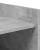 Pantofar, gri beton, 74,5x37,5x100 cm, lemn prelucrat GartenMobel Dekor