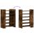 Pantofar, stejar afumat, 74,5x37,5x100 cm, lemn prelucrat GartenMobel Dekor