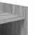 Pantofar, gri sonoma, 74,5x37,5x100 cm, lemn prelucrat GartenMobel Dekor