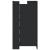 Pantofar, negru, 52x37,5x100 cm, lemn prelucrat GartenMobel Dekor