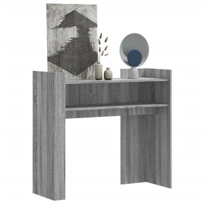 Măsuță consolă, gri sonoma, 100x35x90 cm, lemn prelucrat GartenMobel Dekor