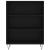 Dulap înalt, negru, 69,5x32,5x180 cm, lemn prelucrat GartenMobel Dekor
