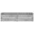 Cadru de pat cu sertare, gri beton, 100x200 cm GartenMobel Dekor