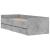 Cadru de pat cu sertare, gri beton, 100x200 cm GartenMobel Dekor