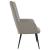 Scaun de relaxare, gri deschis, catifea GartenMobel Dekor