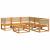 Set de canapele grădină cu perne, 6 piese, lemn masiv acacia GartenMobel Dekor