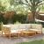Set canapele grădină cu perne, 7 piese, lemn masiv acacia GartenMobel Dekor